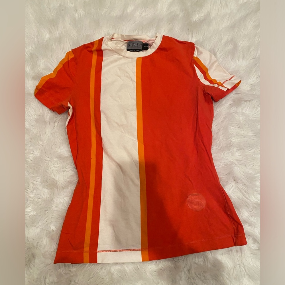 Gianfranco Ferre orange and red T-Shirt